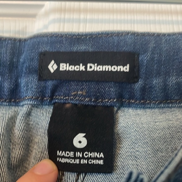 Black Diamond Slim Fit Climbing Jeans - Picture 3 of 6